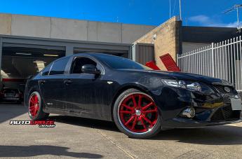 FORD FALCON ABL23 CANDY RED CHROME LIP
